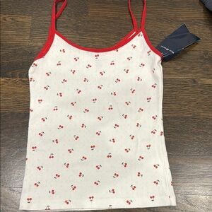 Cherry Print Women's Top